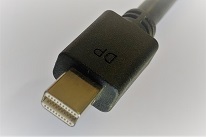 End of a Mini DisplayPort cable