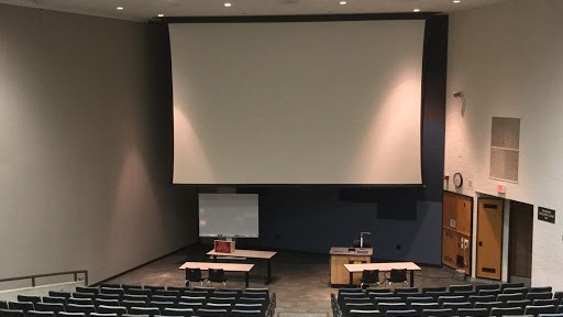 photo of large lecture space in Willey Hall